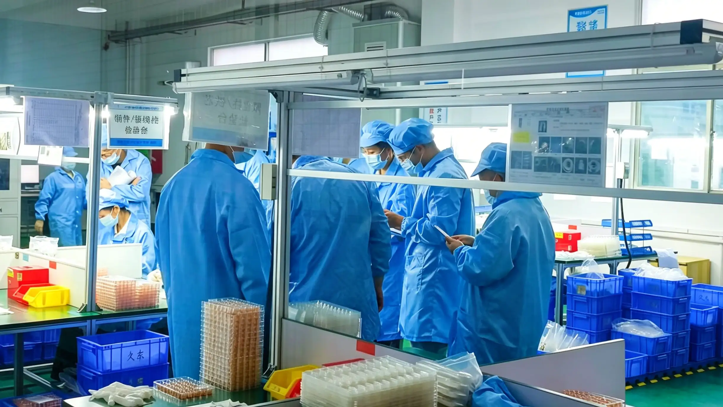 BMW audit team reviewing quality management documentation at Sinbo Precision