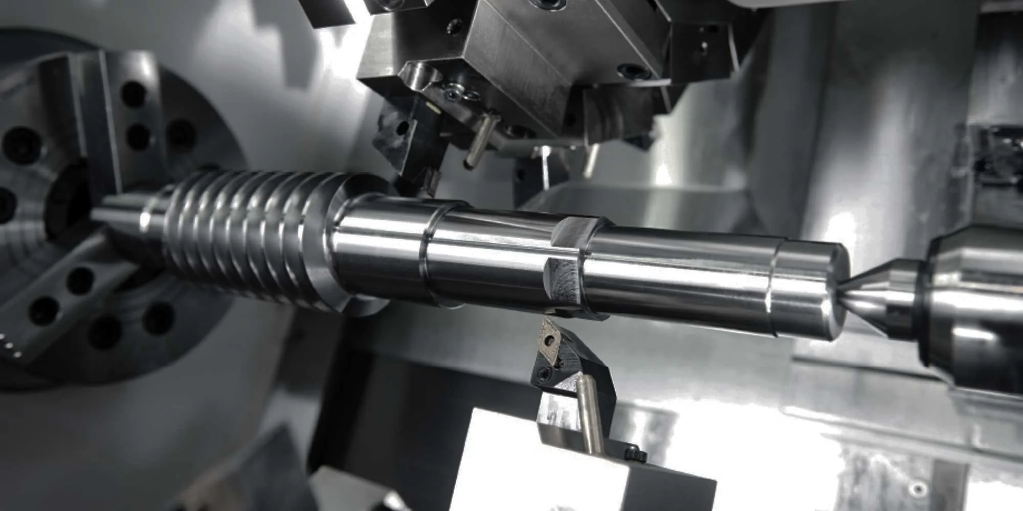 Multi-axis CNC turned components
